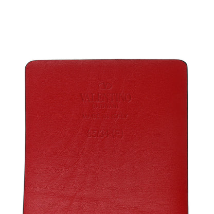 Valentino Garavani Glossy Calfskin VLogo Reversible 70mm Belt 85 34 Rubin Rouge Pur 3 of 5