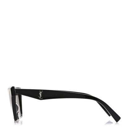 Saint Laurent New Wave SLM103 Kate Cat Eye Sunglasses Black 2 of 6