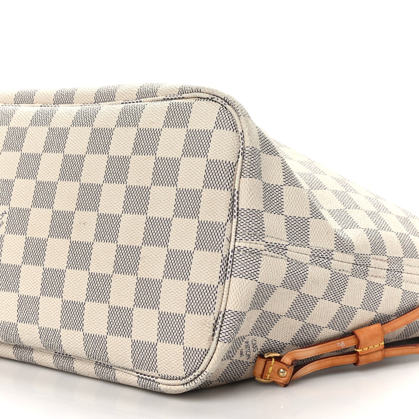 Damier Azur Neo Neverfull MM Rose Ballerine
