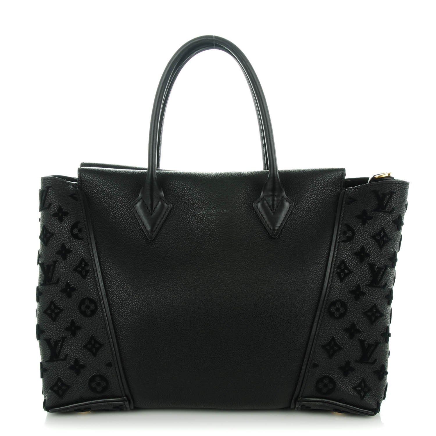 Louis Vuitton Veau Cachemire Tote W PM Black 1 of 6