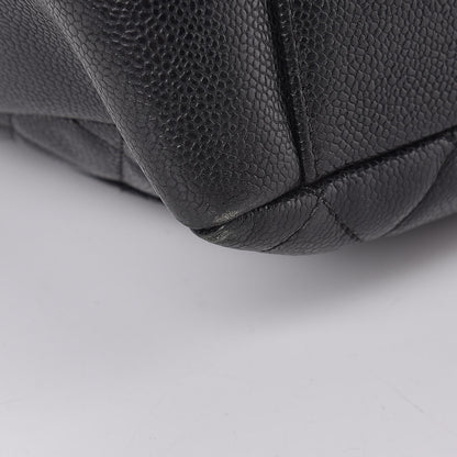 Chanel Caviar Quilted Grand Shopping Tote GST Black 14 of 16