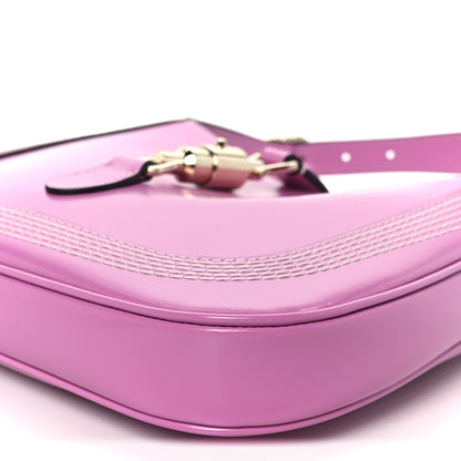 Gucci Ancora Calfskin Web Medium Jackie 1961 Hobo Pink 10 of 10