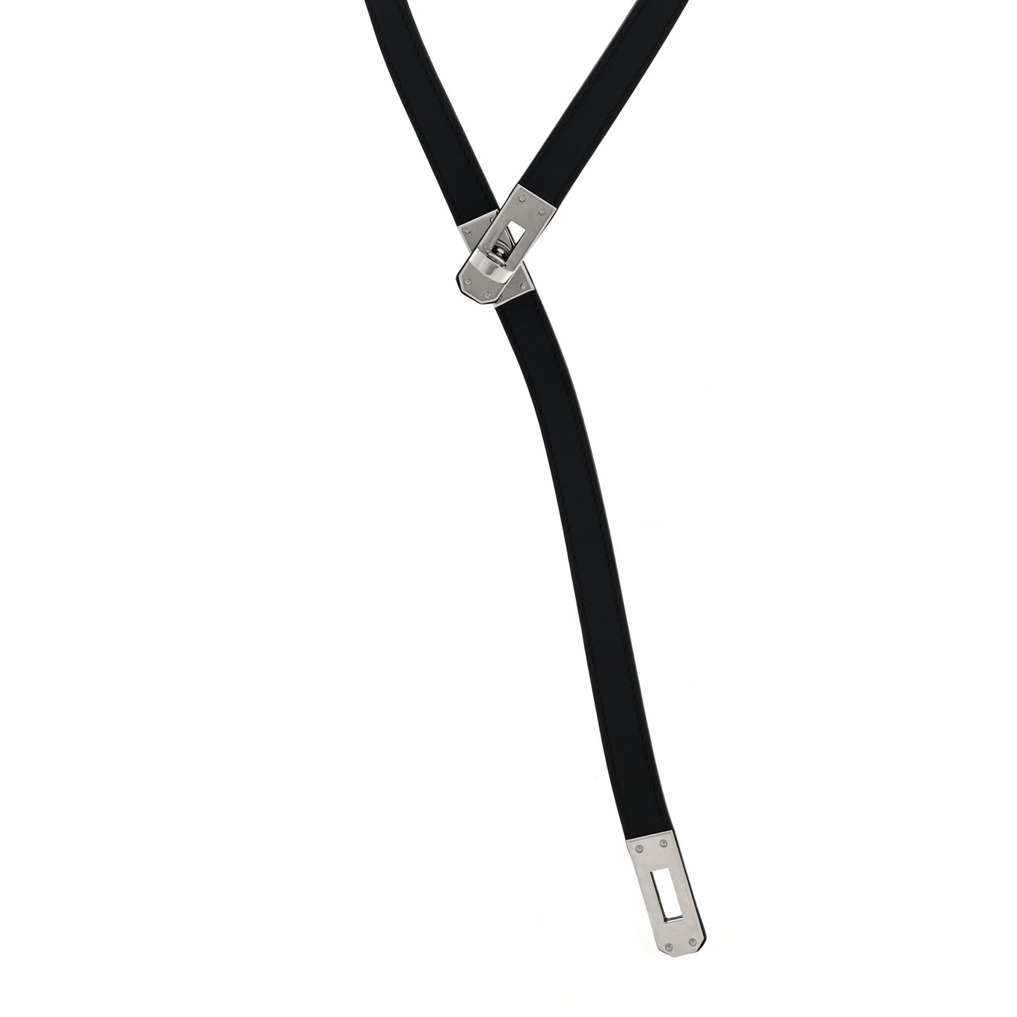 Swift Kelly Lariat Necklace Black