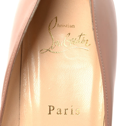 Christian Louboutin Patent Pigalle 100 Pumps 40.5 Nude 9 of 13
