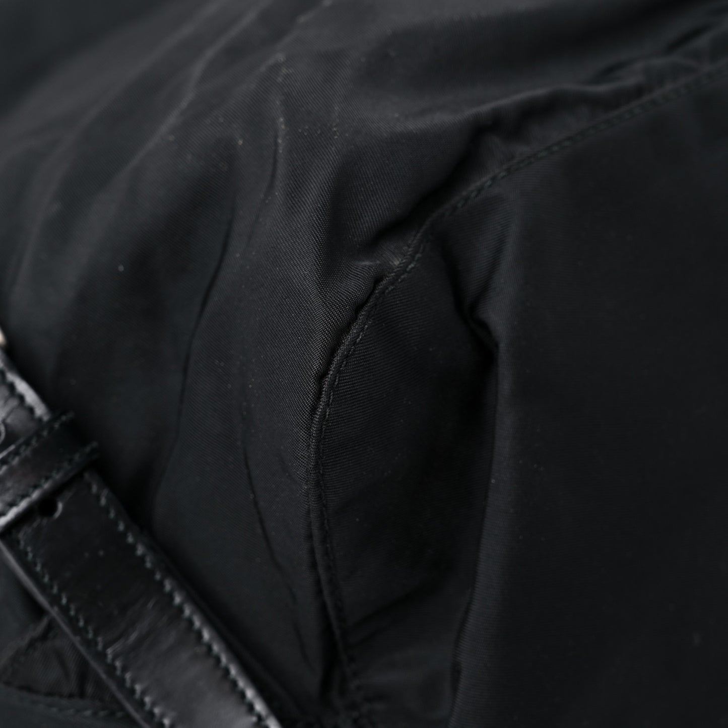 Nylon Vela Medium Backpack Black
