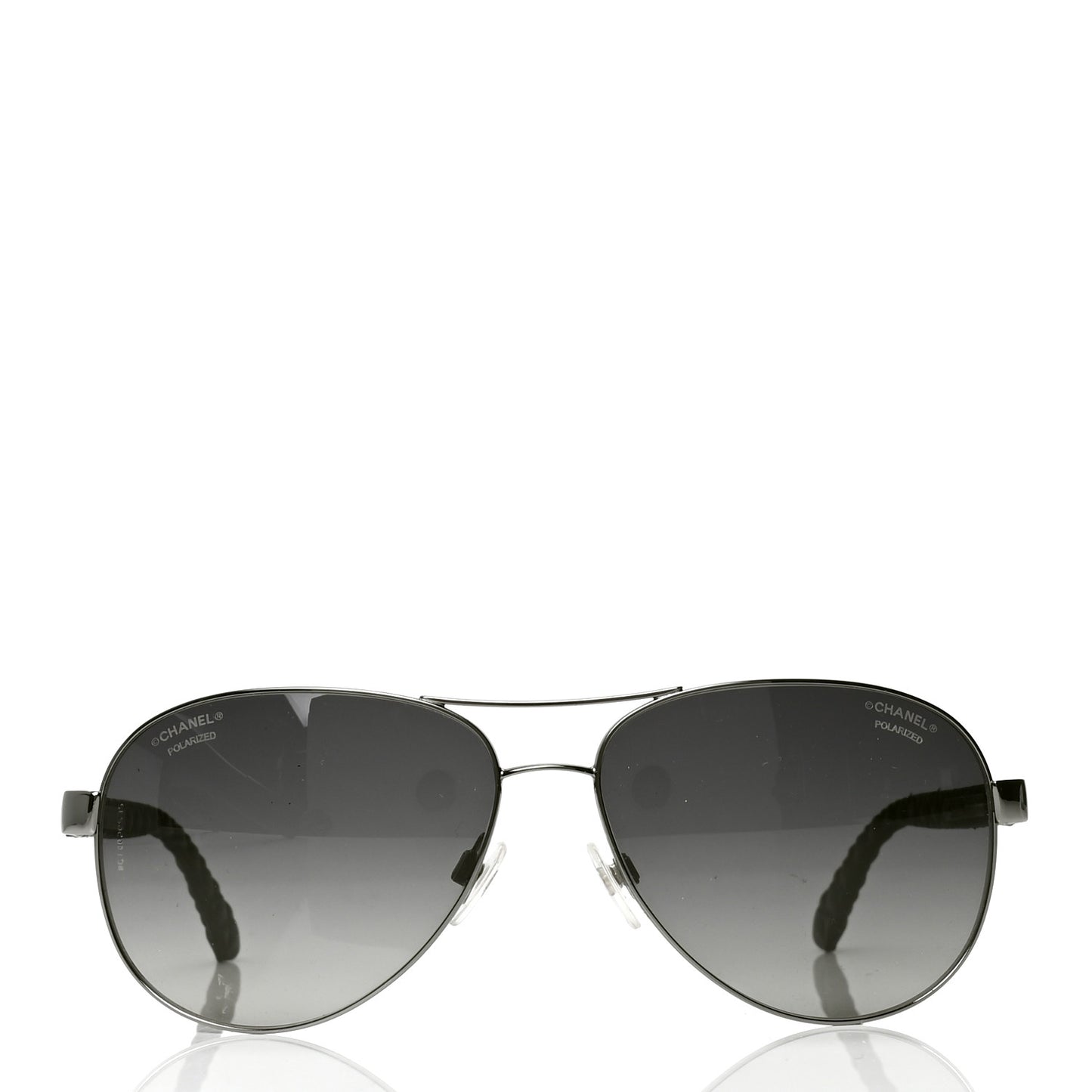 Aviator Polarized Sunglasses 4204-Q Black
