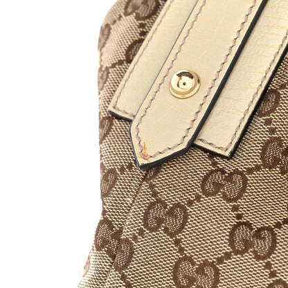 Gucci Monogram Medium Horsebit Chain Hobo Off White 14 of 14