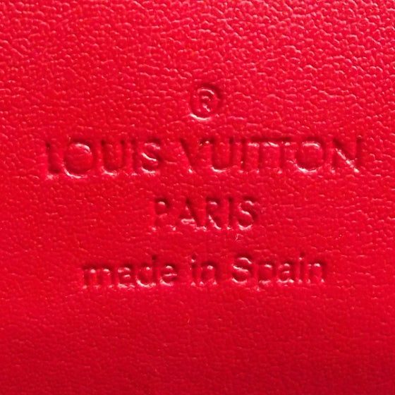 Louis Vuitton Vernis Houston Red 8 of 10