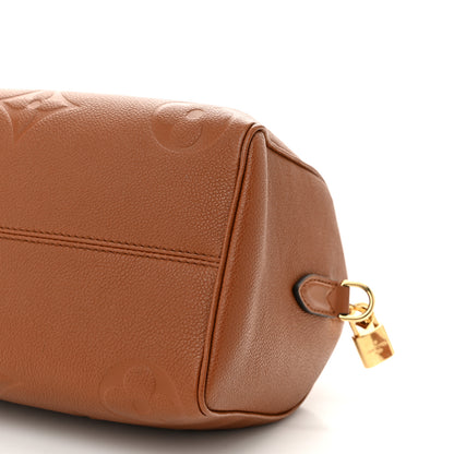 Louis Vuitton Empreinte Monogram Giant Speedy Bandouliere 25 Cognac 9 of 9
