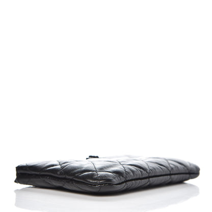 Chanel Aged Calfskin Quilted Small Reissue Cosmetic Case So Black 4 of 8