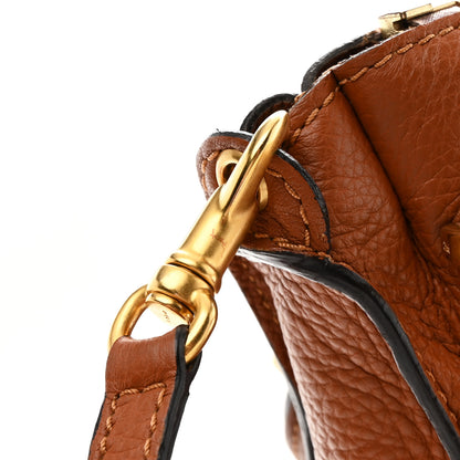 Chloe Calfskin Small Marcie Satchel Tan 13 of 13