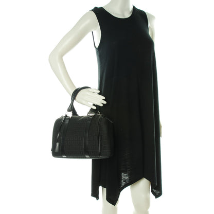 Fendi Zucchino Vitello Small Boston Black 2 of 7