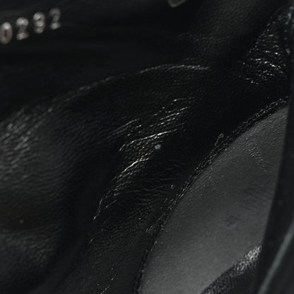 Louis Vuitton Soft Calfskin Monogram Afterglow Platform Ankle Boots 38 Black 11 of 12
