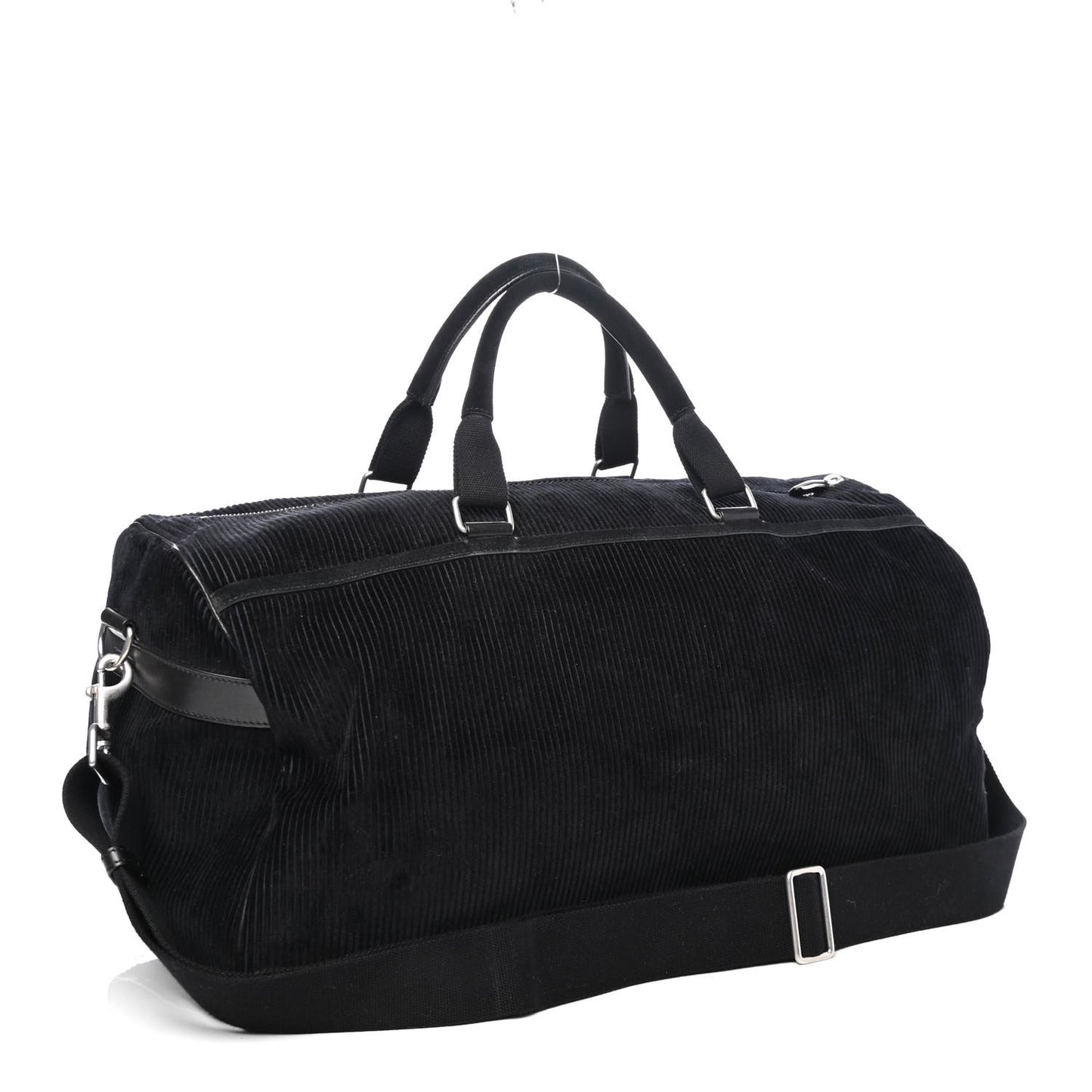 Corduroy Andy Duffle Bag Black