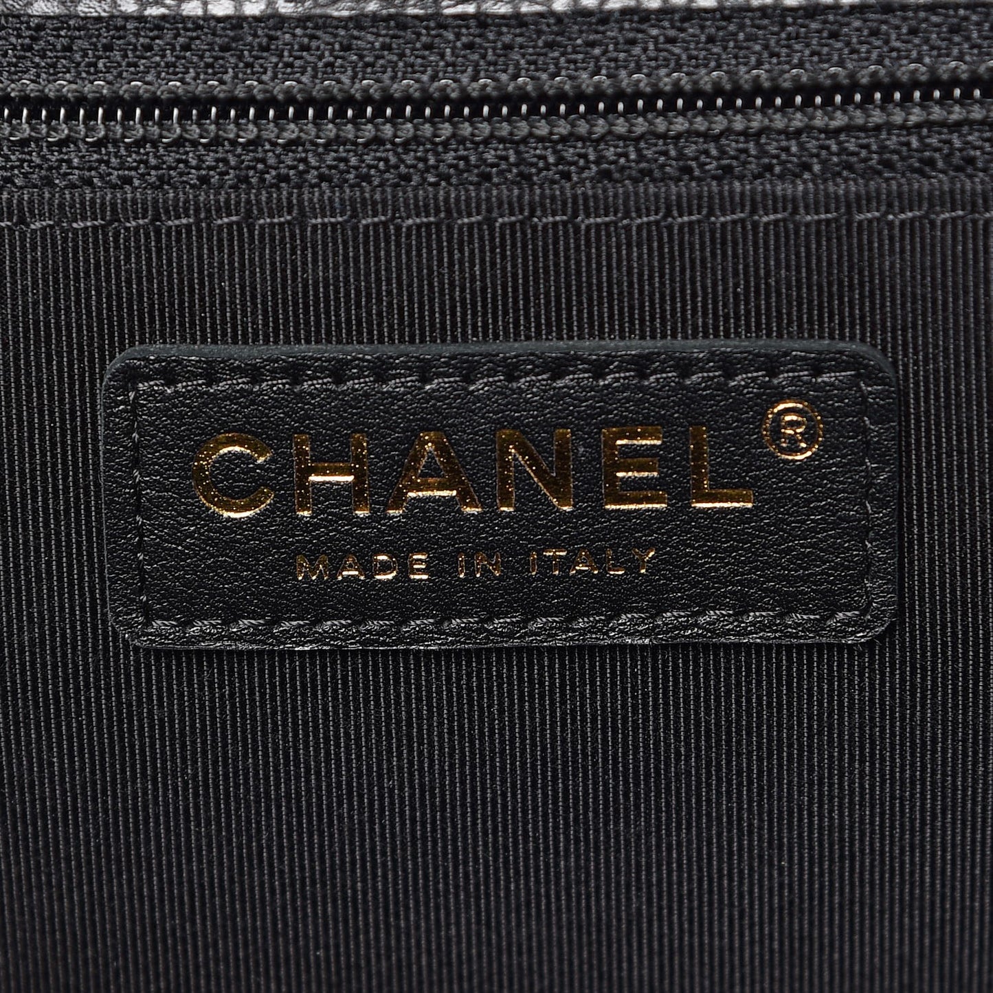 Caviar Quilted Flap Tote Black