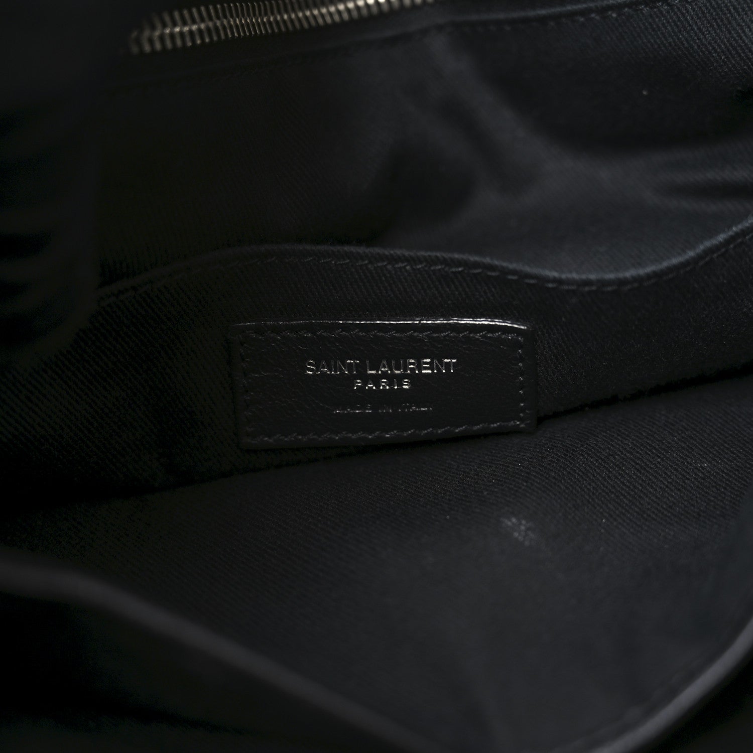 Saint Laurent Grained Calfskin Sac De Jour Souple North South Tote Kaki Militaire 6 of 10