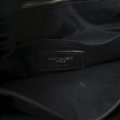Saint Laurent Grained Calfskin Sac De Jour Souple North South Tote Kaki Militaire 6 of 10