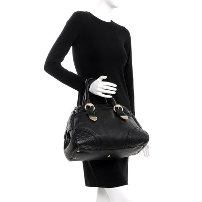 Gucci Guccissima Signoria Large Dome Bag Black 2 of 11