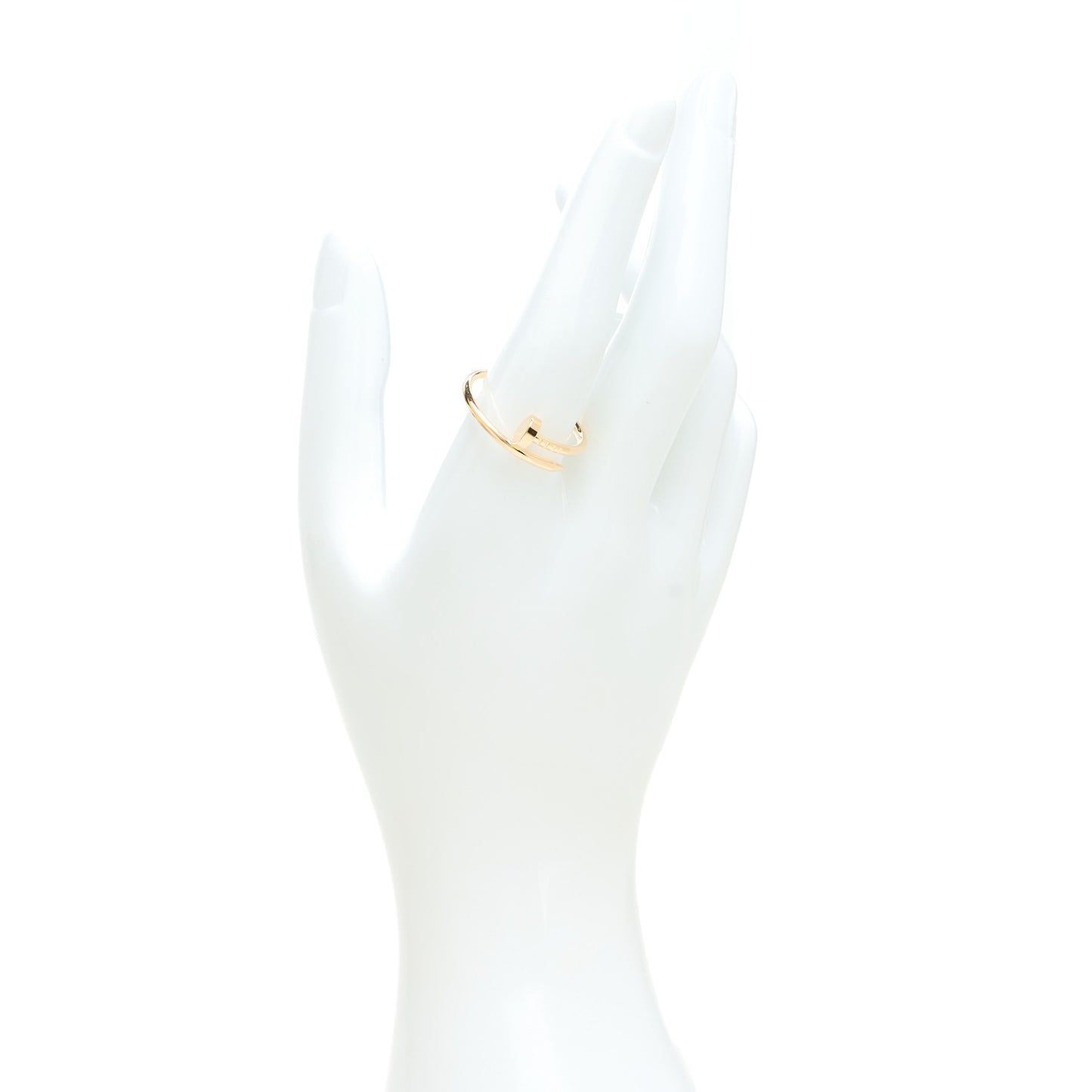 18K Yellow Gold Small Juste Un Clou Ring 61 9.5