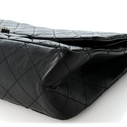 Chanel Aged Calfskin Quilted 2.55 Reissue 227 Flap Black 9 of 9
