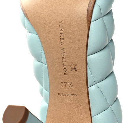 Bottega Veneta Nappa Matelasse Padded Dream Pumps 37.5 Topazio 6 of 7