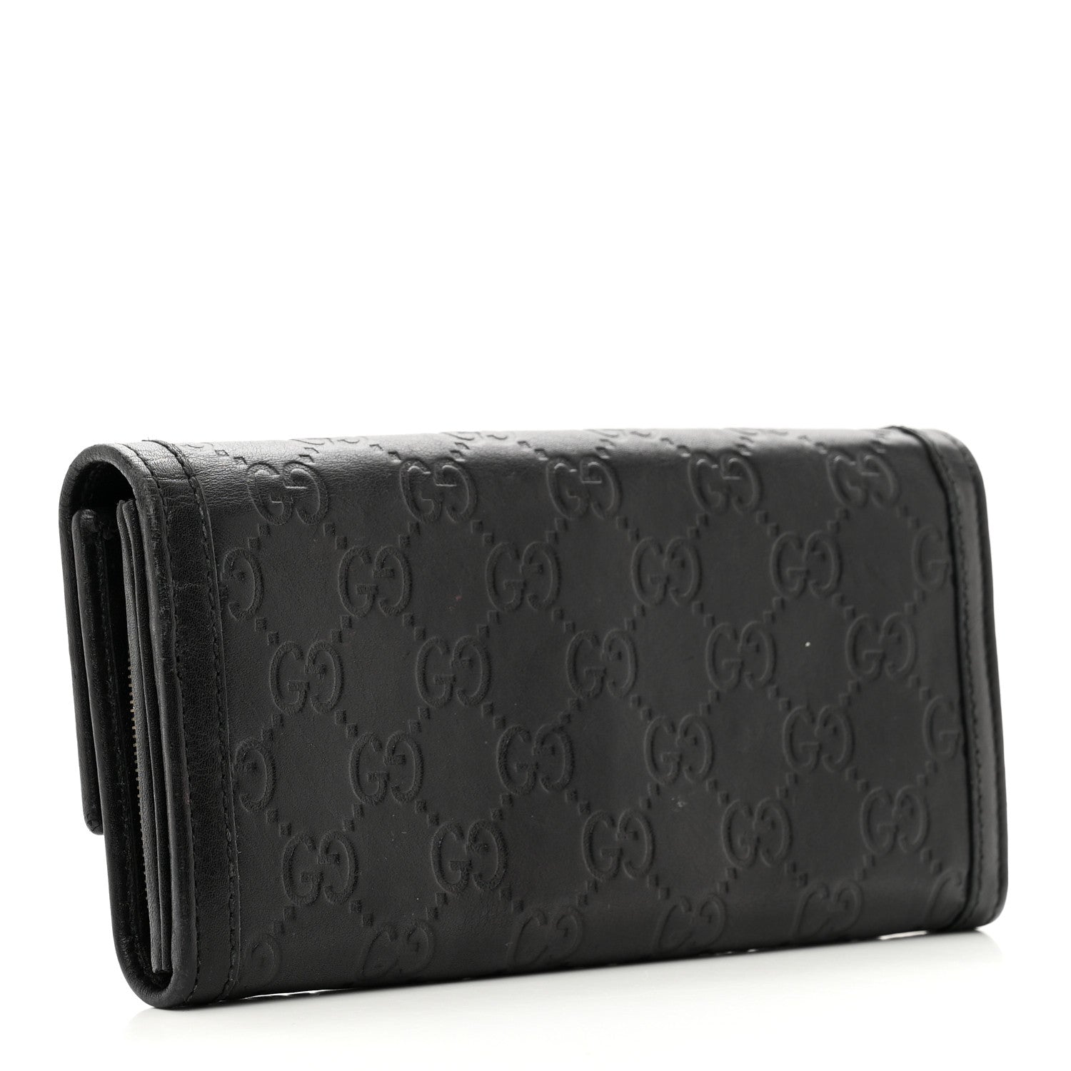 Gucci Guccissima Sukey Continental Wallet Continental Wallet Black 3 of 7