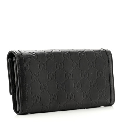 Gucci Guccissima Sukey Continental Wallet Continental Wallet Black 3 of 7