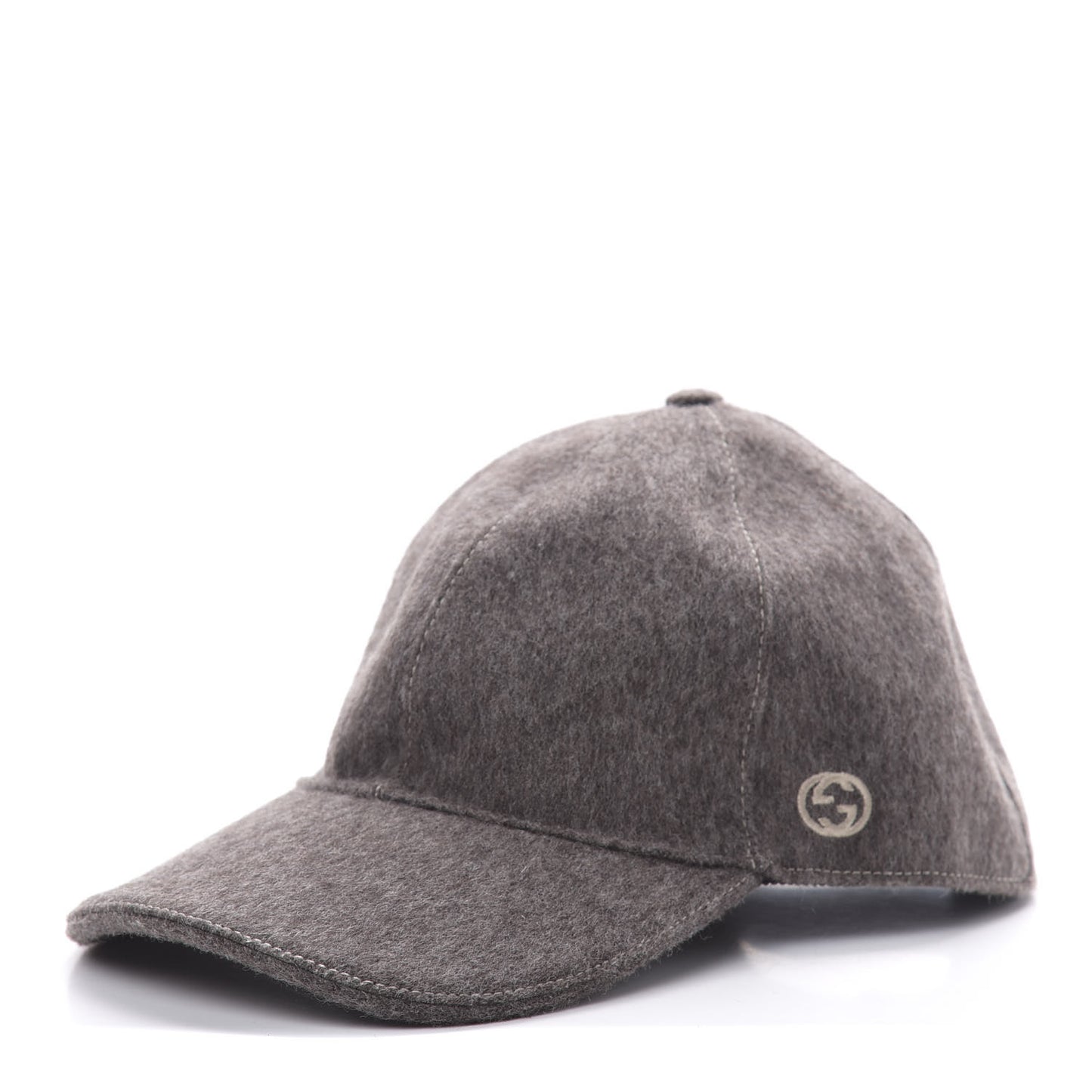 Wool Web Baseball Hat M Grey