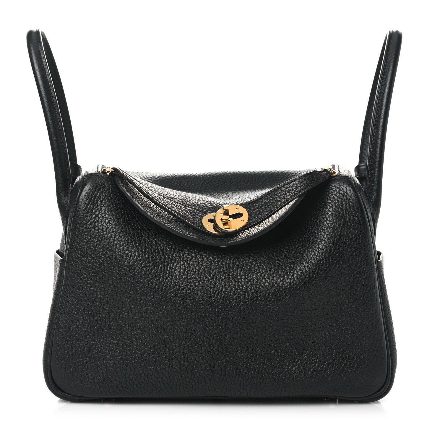 Taurillon Clemence Matte Niloticus Crocodile Touch Lindy 26 Black