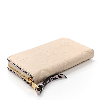 Louis Vuitton Empreinte Monogram Giant Wild At Heart Zippy Wallet Creme 3 of 4