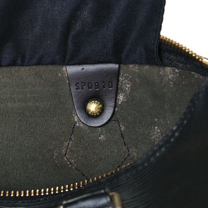 Louis Vuitton Epi Speedy 25 Black 6 of 11