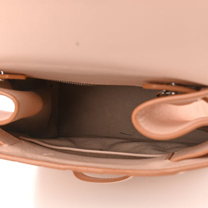 MCM Calfskin Ottomar Monogram Essential Small Backpack Bisque 5 of 17