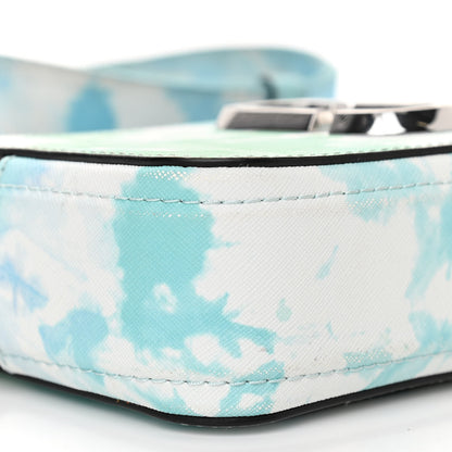 Marc Jacobs Saffiano Tie Dye Small Snapshot Camera Bag Blue Multicolor 10 of 15