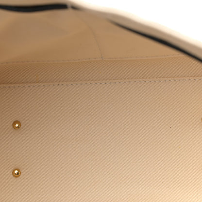 Valentino Garavani Canvas Calfskin Medium Candystud Top Handle Bag Black Beige 9 of 19