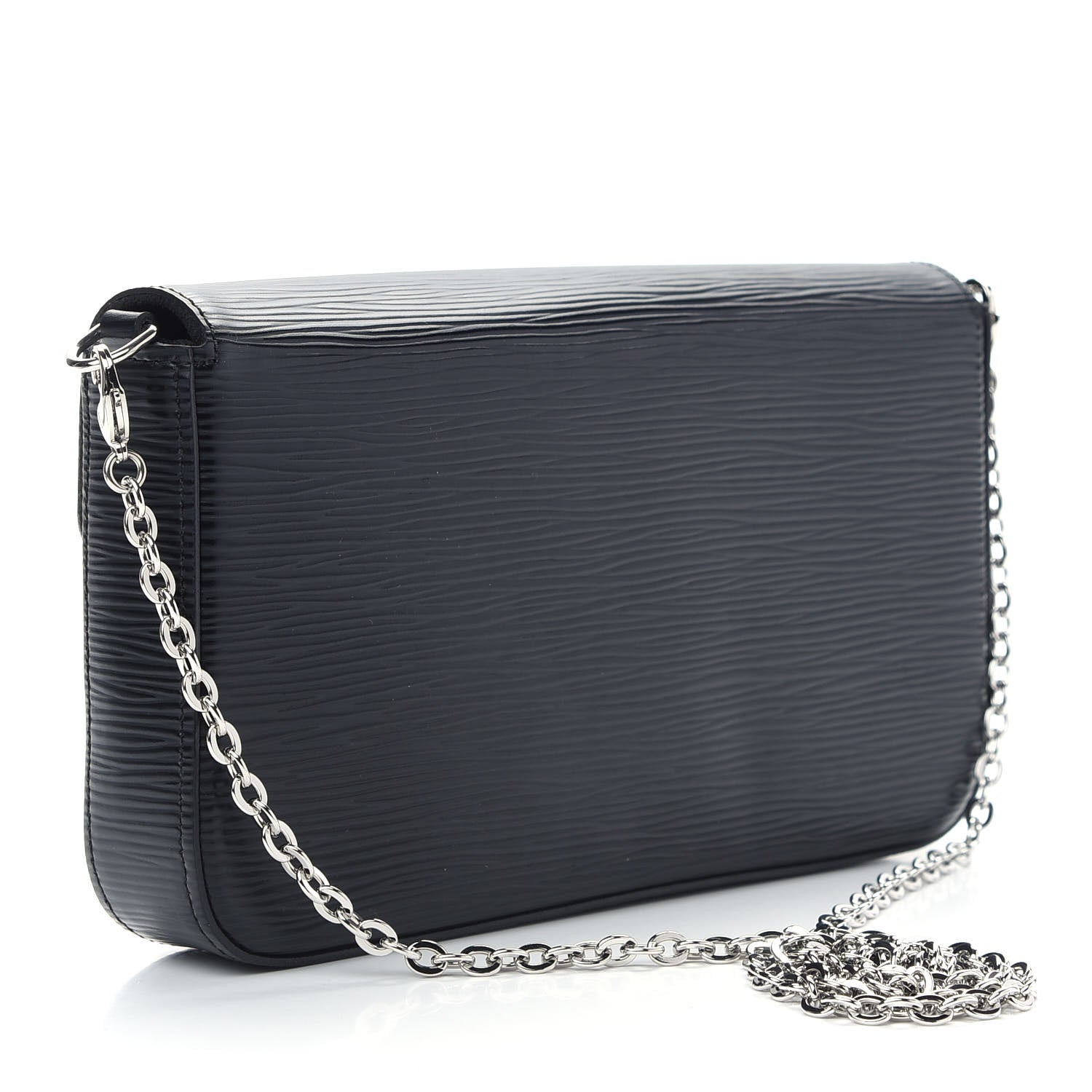 Louis Vuitton Epi Pochette Felicie Black 4 of 10