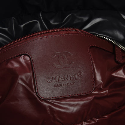 Chanel Nylon Quilted Large Coco Cocoon Tote Black 5 of 9