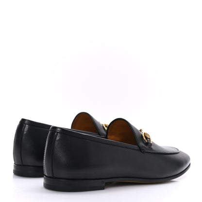 Gucci Calfskin Womens Jordaan Loafers 38.5 Black 4 of 8