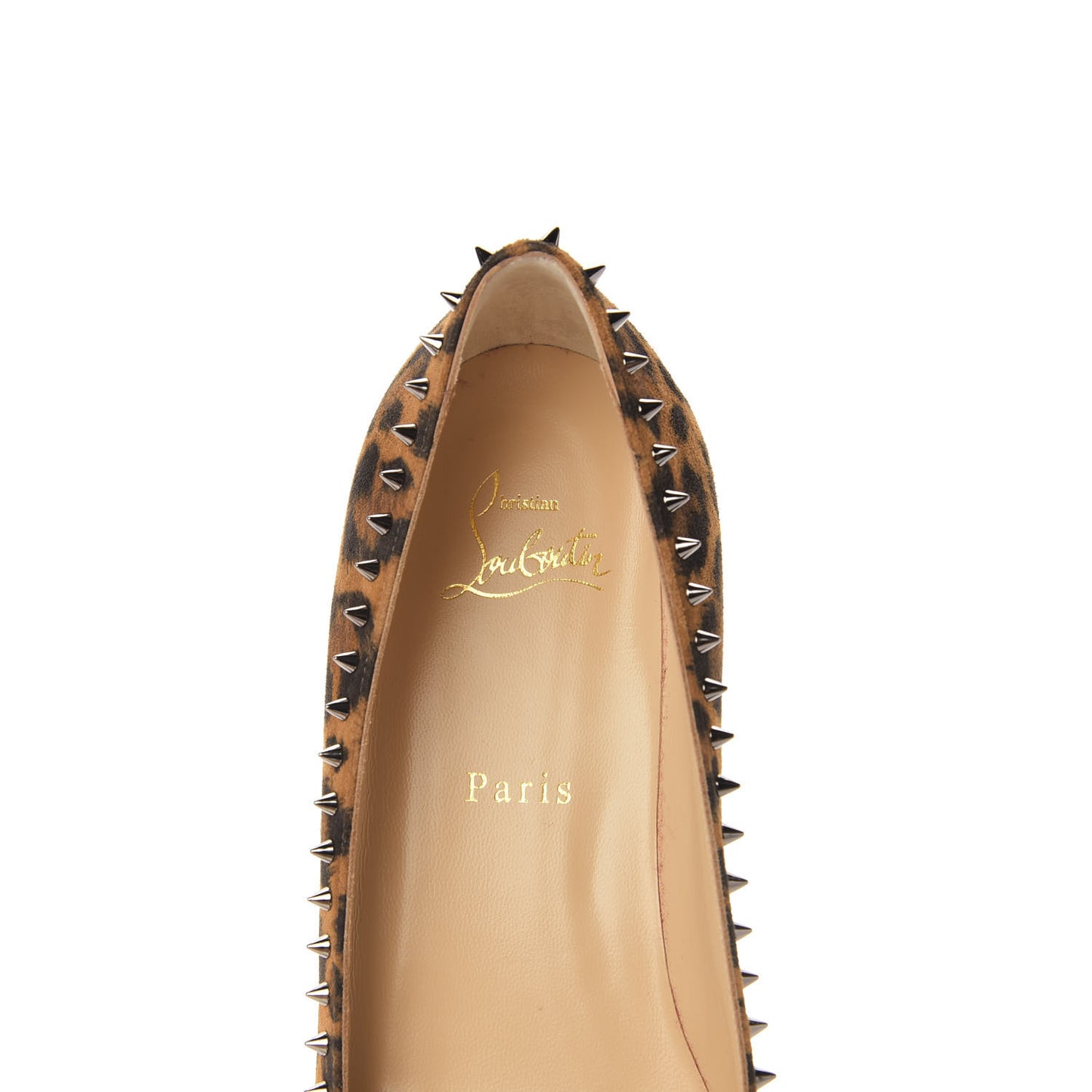 Veau Velours Anjalina Flats 40 Leo Gun Metal