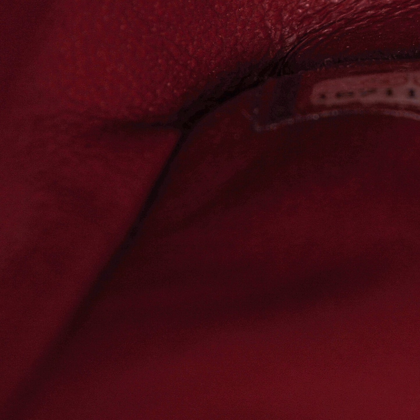 Caviar Quilted Jumbo Double Flap Red