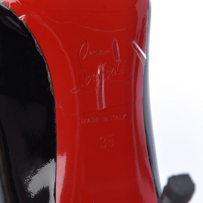 Christian Louboutin Patent Simple 85 Pumps 35 Black 8 of 14