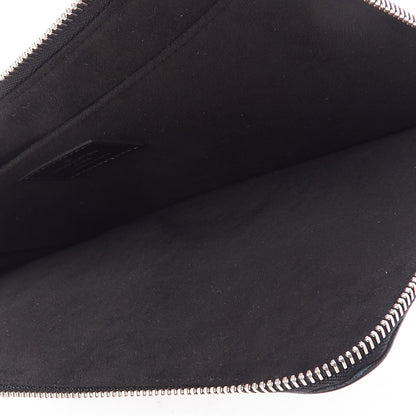 Louis Vuitton Calfskin Souple Pochette Jour PM Black 6 of 8