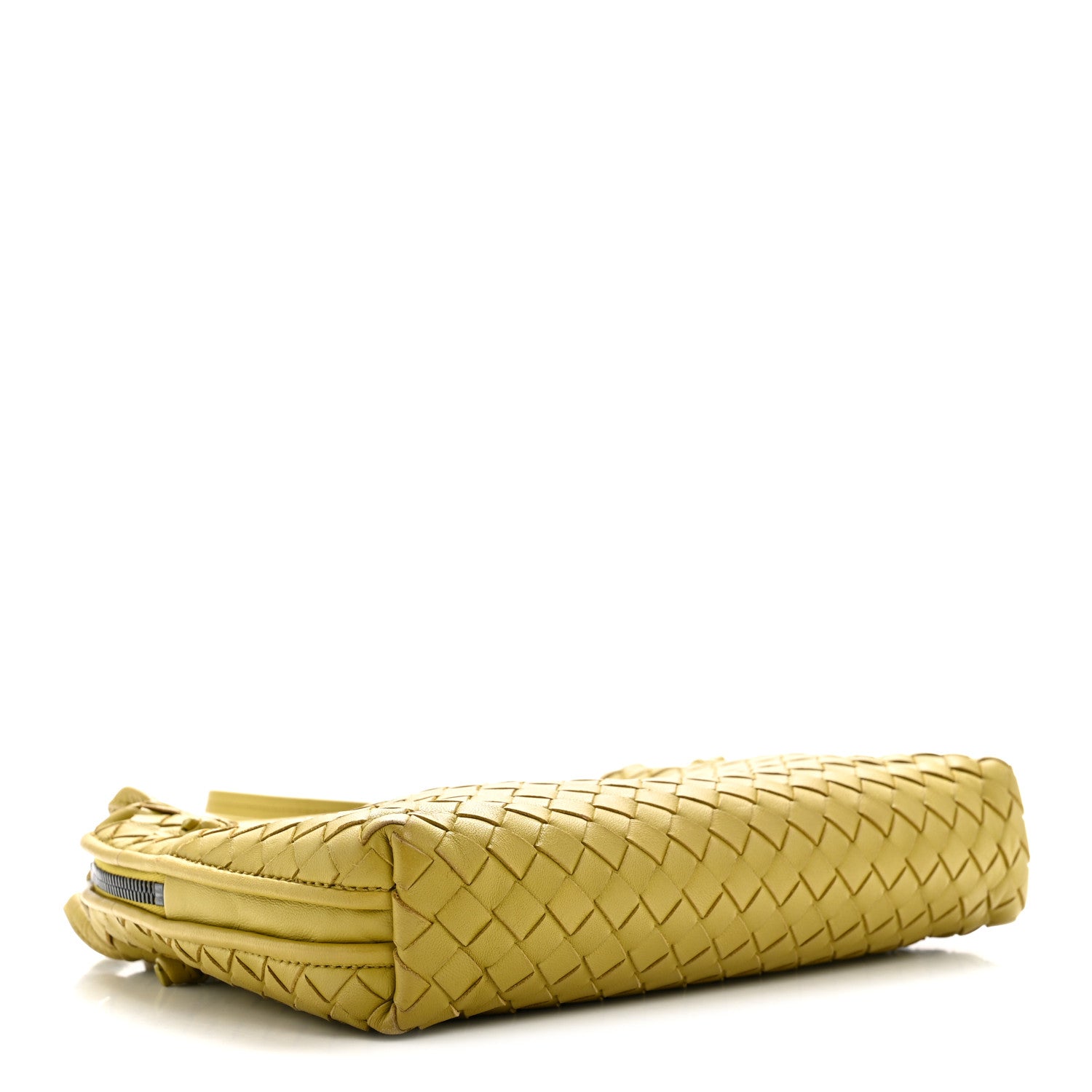 Bottega Veneta Nappa Intrecciato Nodini Crossbody Messenger Green 5 of 16