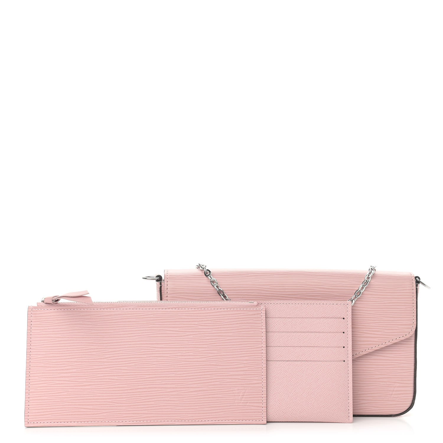 Louis Vuitton Epi Pochette Felicie Rose Ballerine 1 of 13