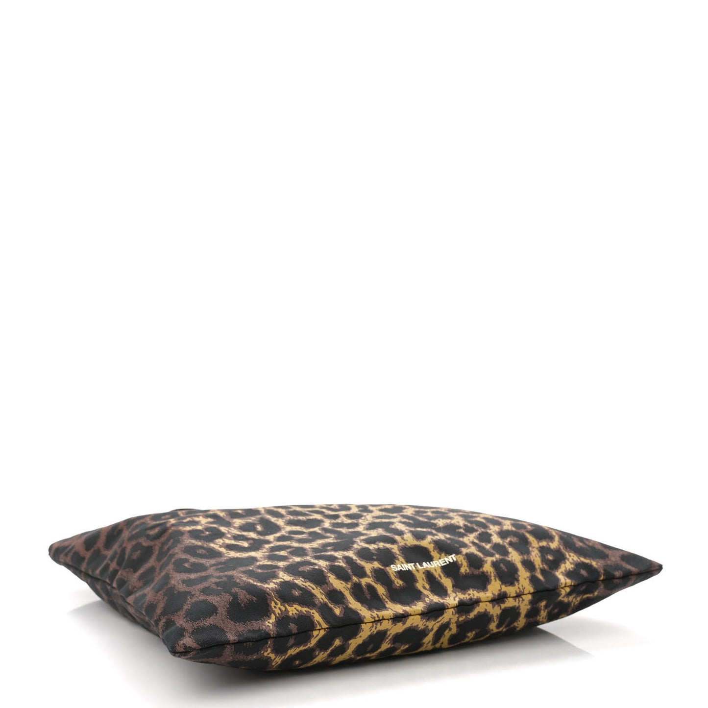 Canvas Leopard Tote Black