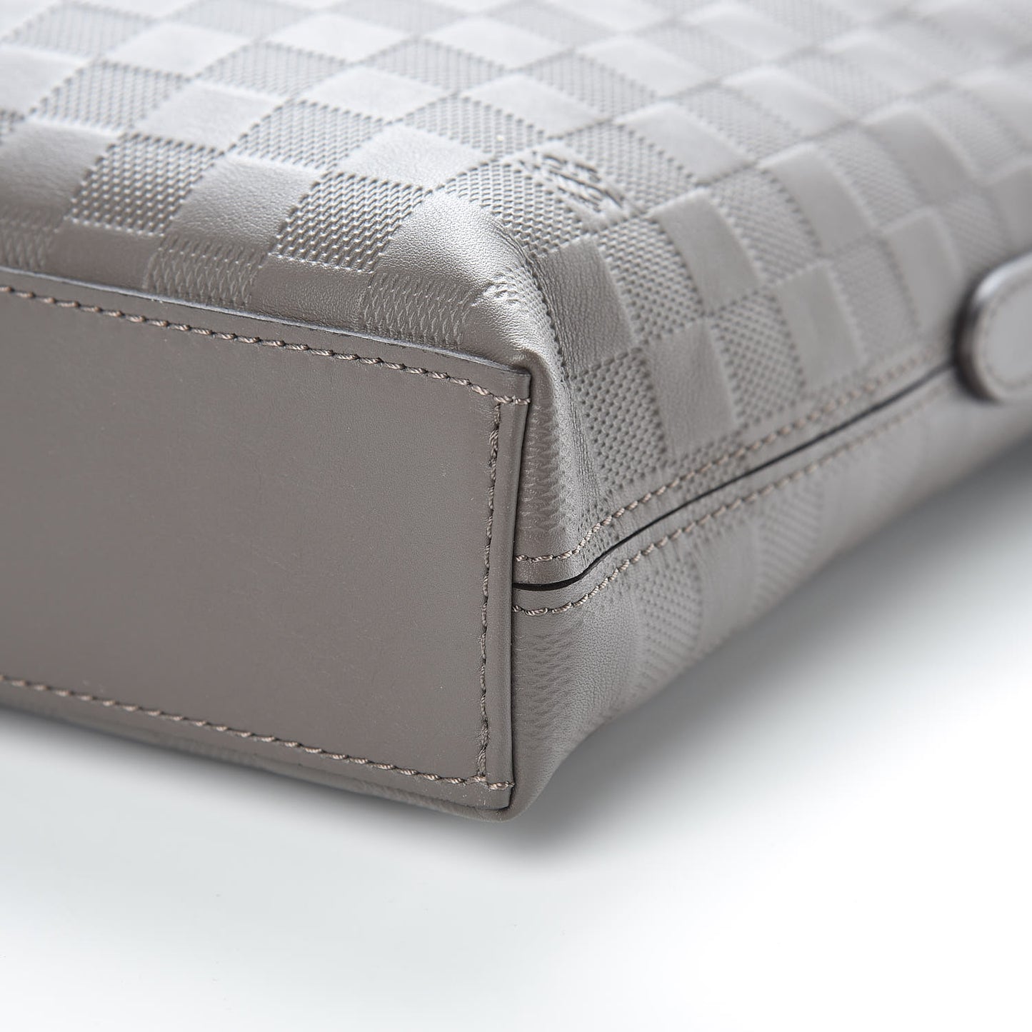 Damier Infini Porte-Documents Jour NM Granit