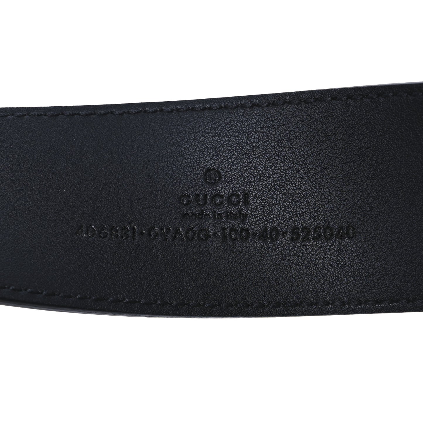 Calfskin Double G 40mm Belt 100 40 Black