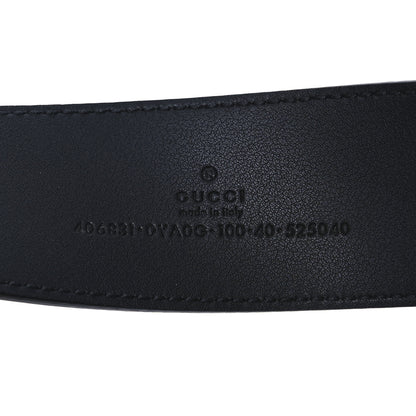 Gucci Calfskin Double G 40mm Belt 100 40 Black 5 of 7