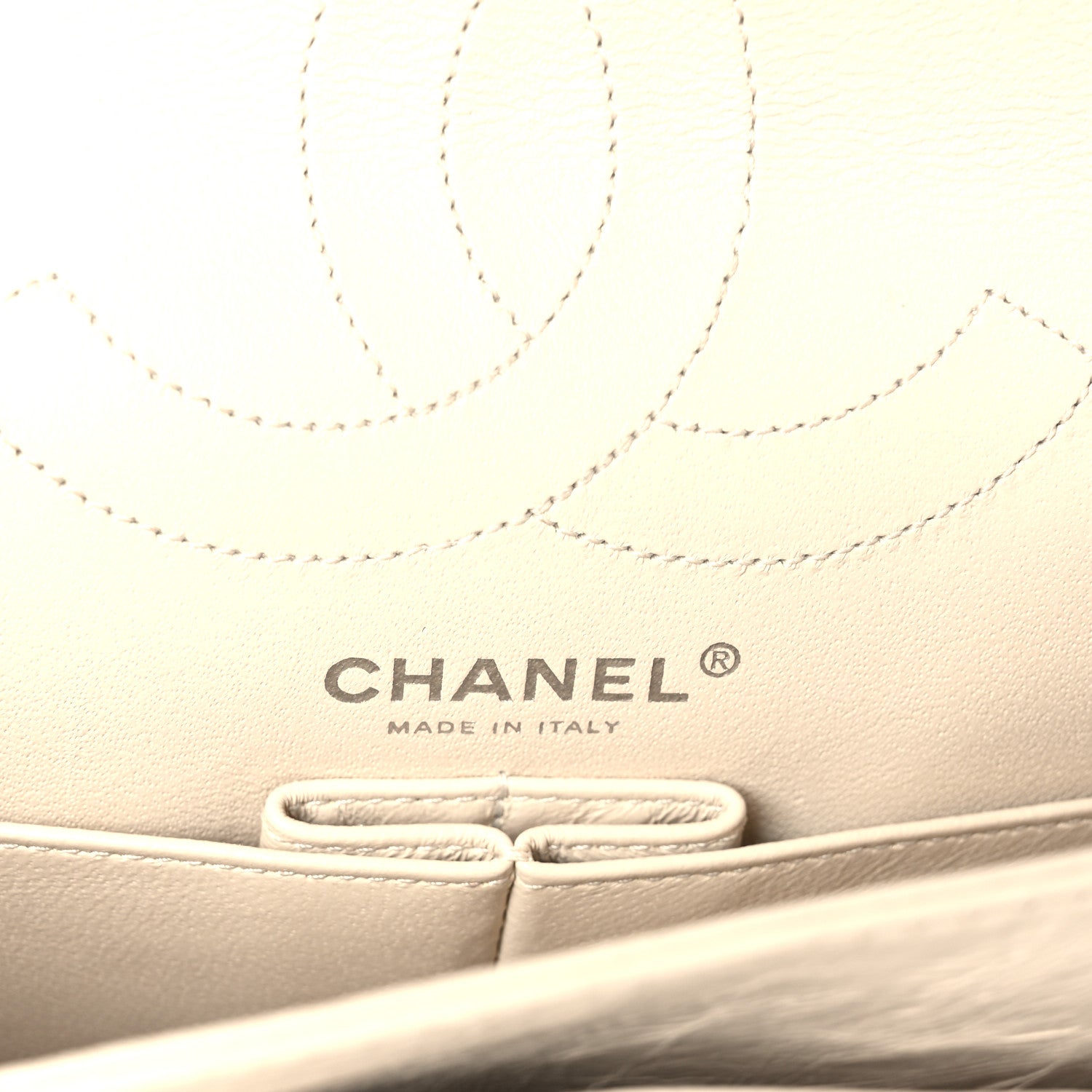 Chanel Aged Calfskin Quilted 2.55 Reissue 225 Flap White 6 of 10