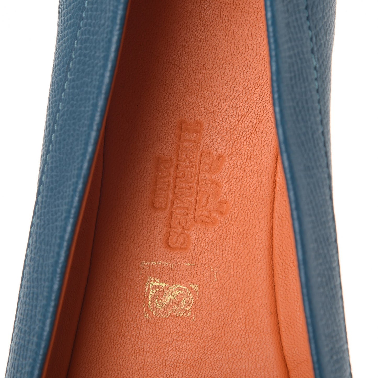Epsom Liberty Ballerina Flats 36.5 Bleu Curacao