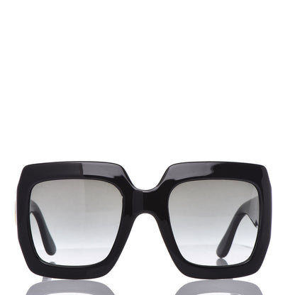 Gucci Acetate Square Frame Sunglasses GG0053S Black 2 of 7